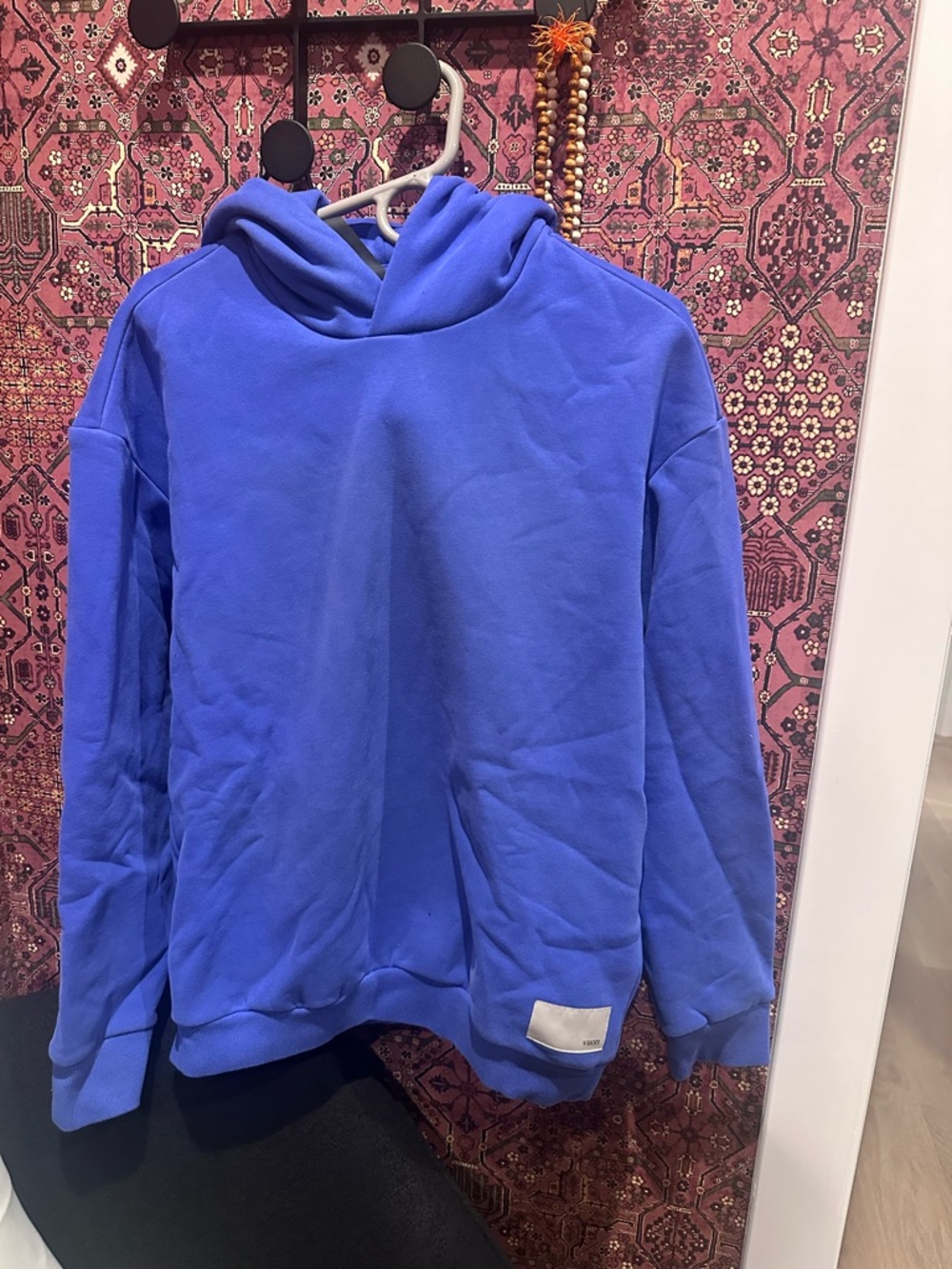 Vuori Restore Hoodie Sweatshirt - Size S - BRIGHT IRIS - Picture 3 of 6